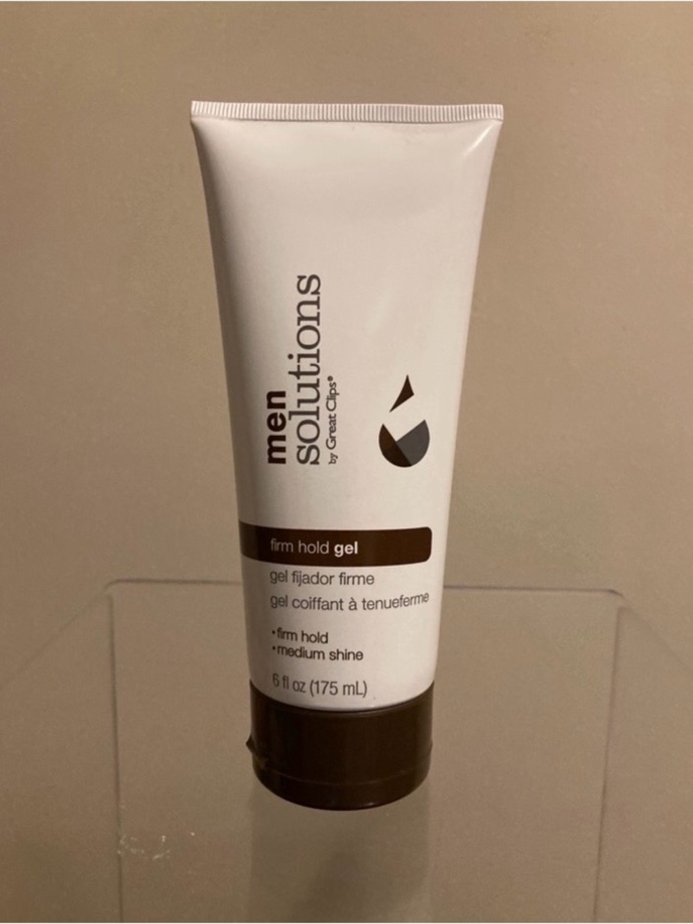 Great Clips Men Solutions Firm Hold Gel Medium Shine
